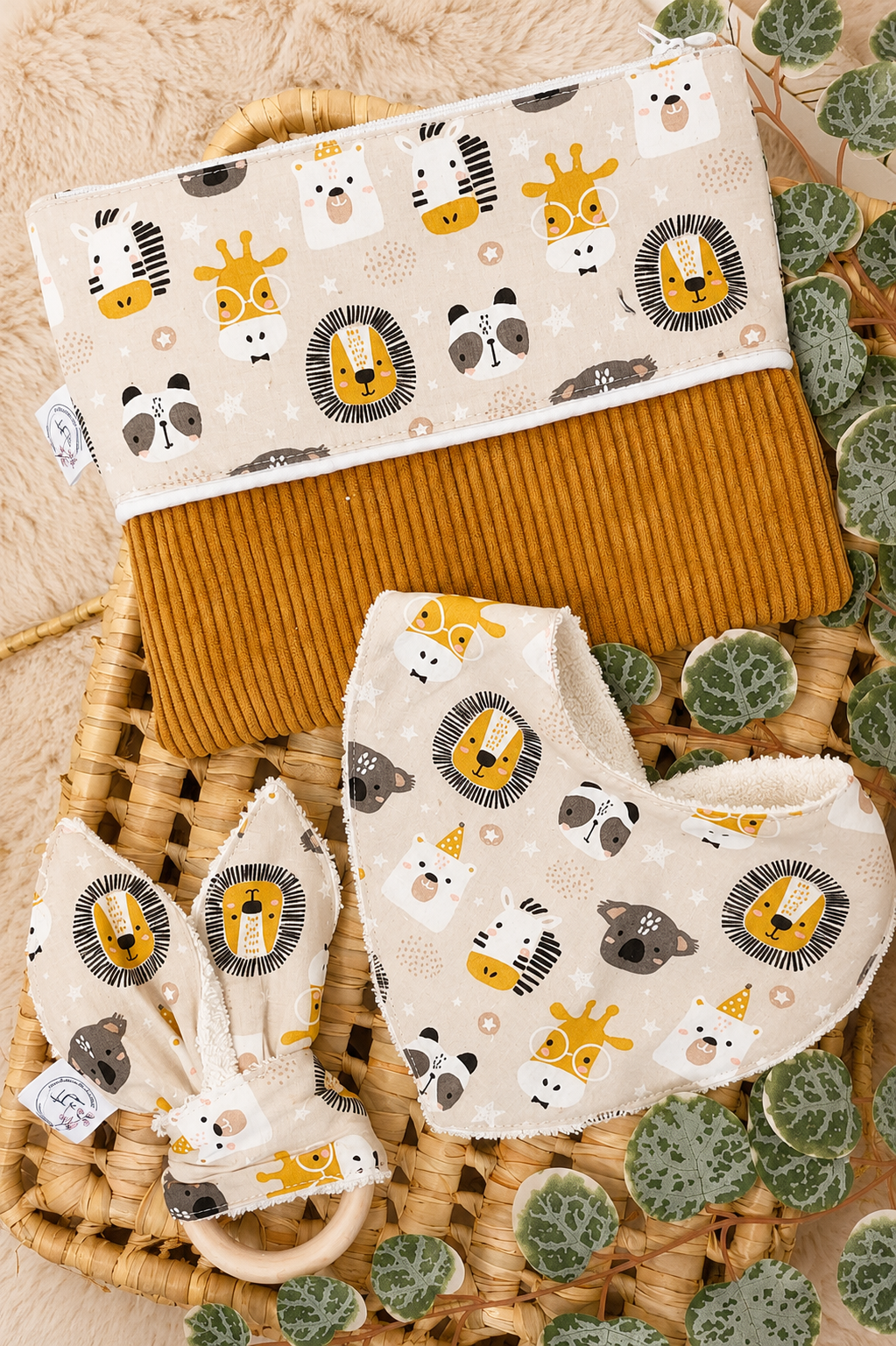Coffret naissance 3 pièces – Safari