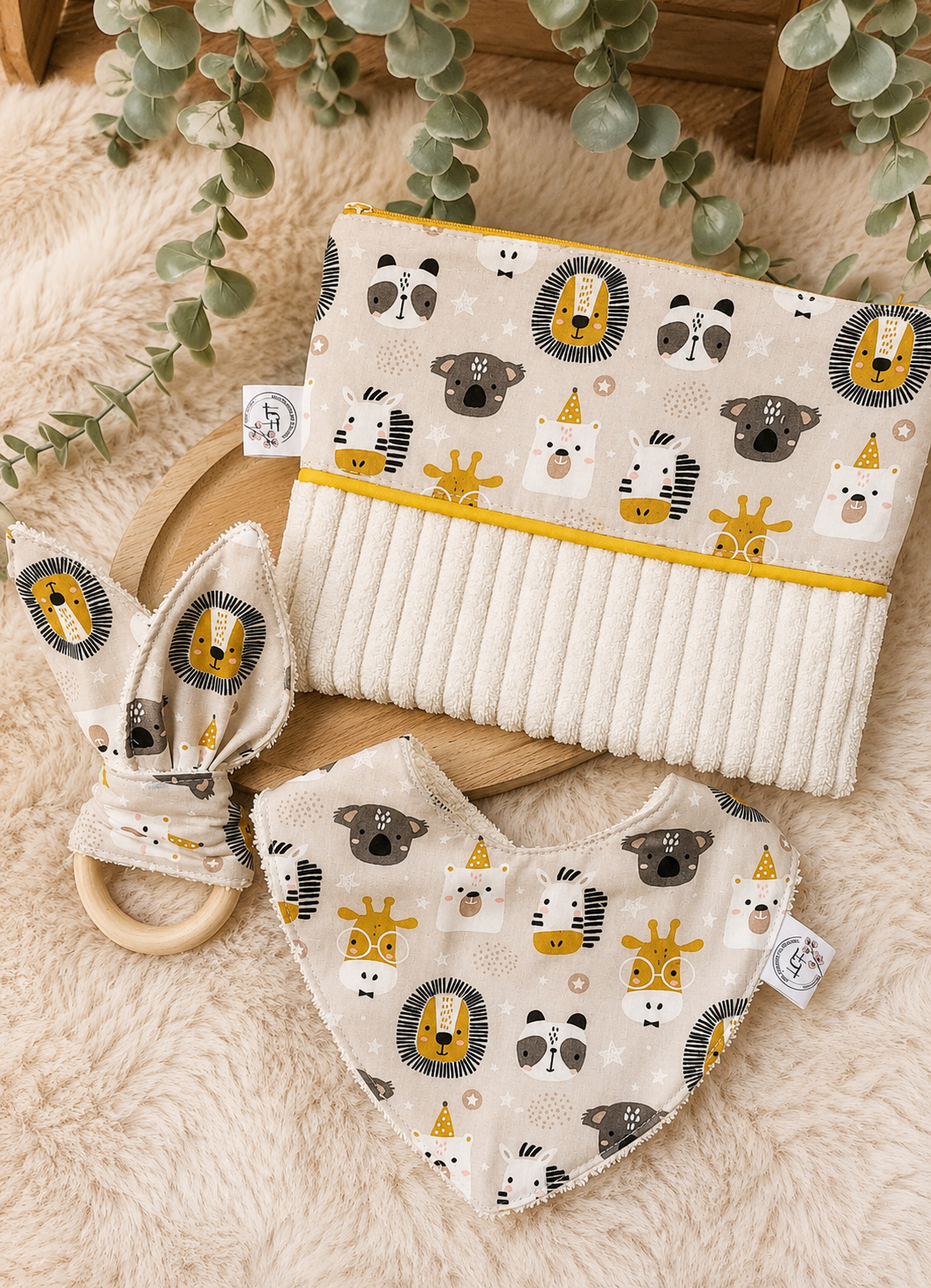 Coffret naissance 3 pièces – Savane